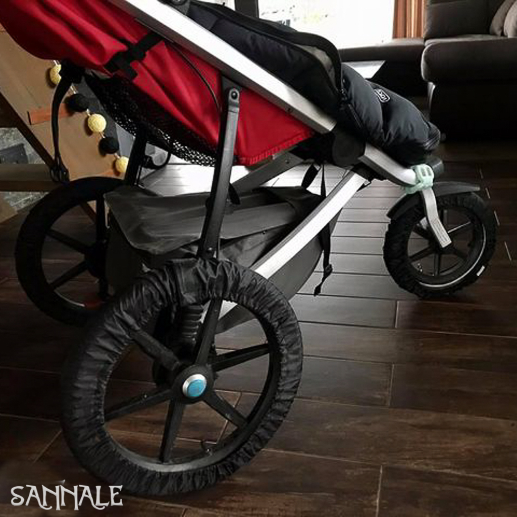 Sannale käru rattakatted - Thule Urban Glide 2 käruga koos kasutamiseks loodud mudel