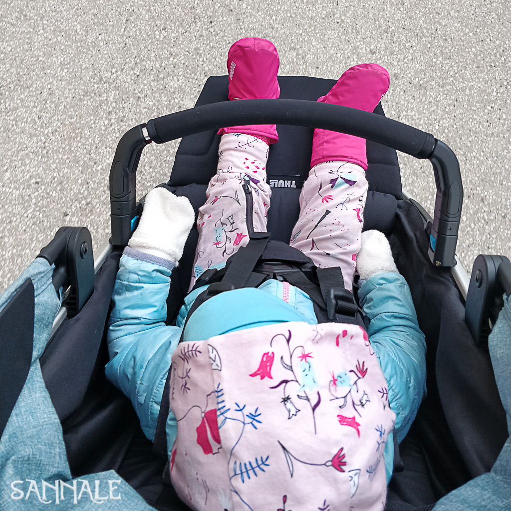 Footrest for Sanna, designed for use with Thule Spring trolley Footrest for Sanna, designed for use with Thule Spring trolley