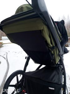 Sannale jalatugi loodud kasutamiseks koos Thule Urban Glide 2 / Urban käruga