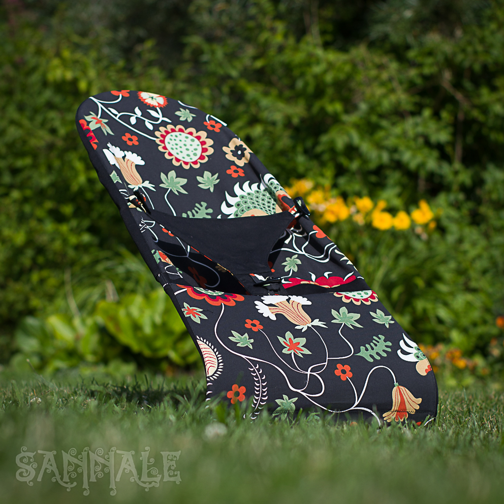 Sannale lamamistooli vahetuskate, loodud kasutamiseks koos Babybjörn lamamistooliga