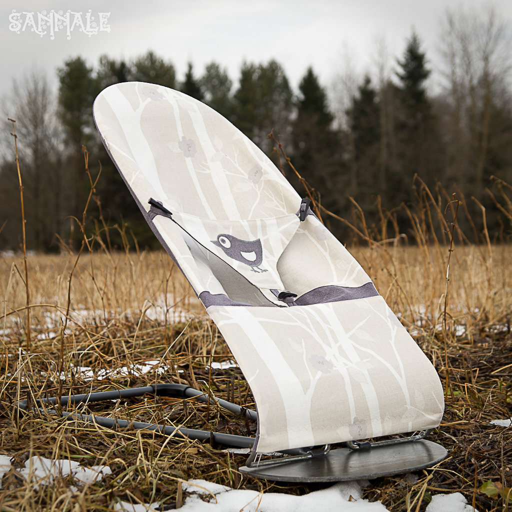 Sannale lamamistooli vahetuskate, loodud kasutamiseks koos Babybjörn lamamistooliga