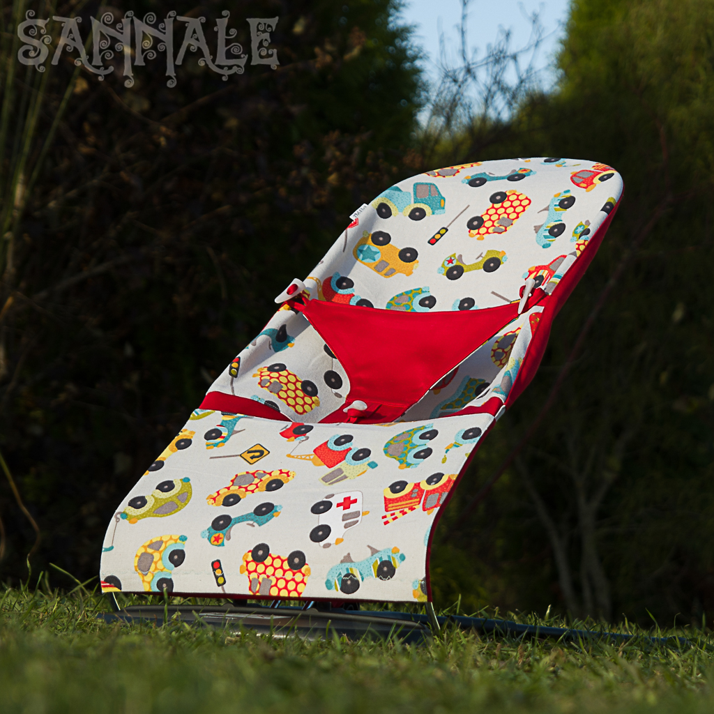 Sannale lamamistooli vahetuskate, loodud kasutamiseks koos Babybjörn lamamistooliga