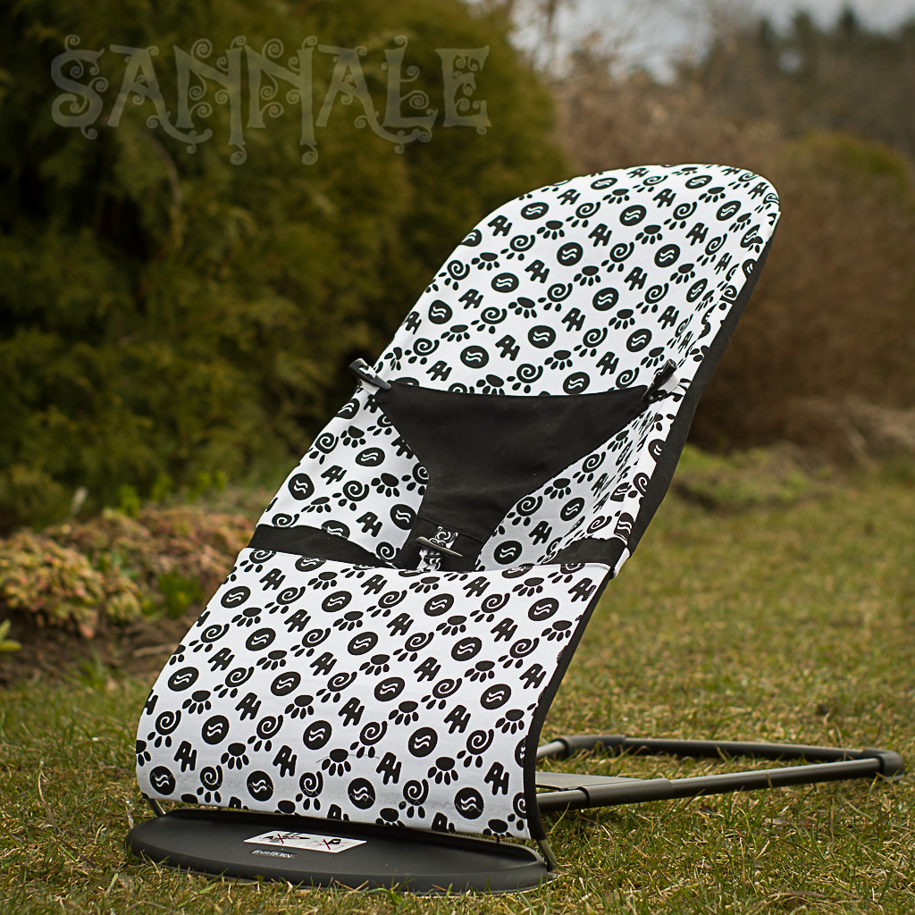 Sannale lamamistooli vahetuskate, loodud kasutamiseks koos Babybjörn lamamistooliga