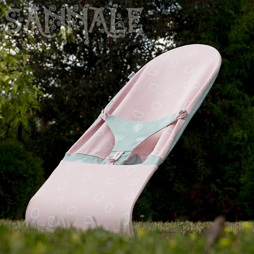 Sannale lamamistooli vahetuskate, loodud kasutamiseks koos Babybjörn lamamistooliga