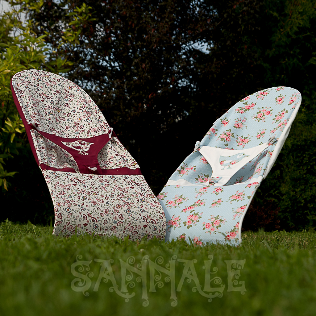 Sannale lamamistooli vahetuskate, loodud kasutamiseks koos Babybjörn lamamistooliga