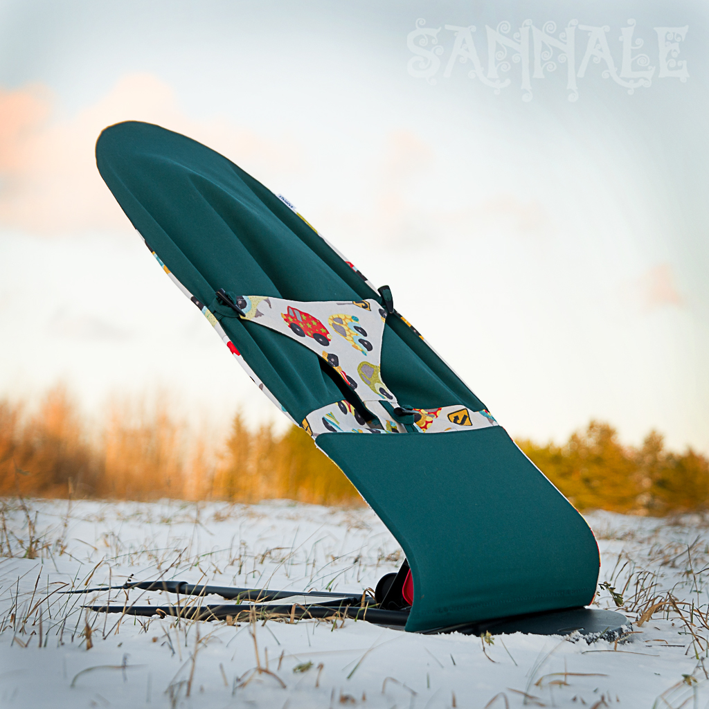 Sannale lamamistooli vahetuskate, loodud kasutamiseks koos Babybjörn lamamistooliga