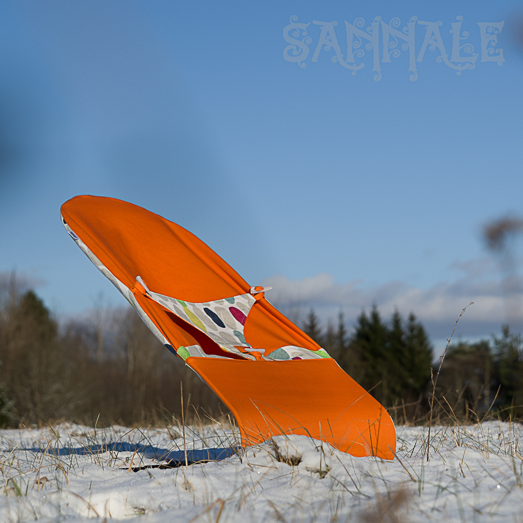 Sannale lamamistooli vahetuskate, loodud kasutamiseks koos Babybjörn lamamistooliga