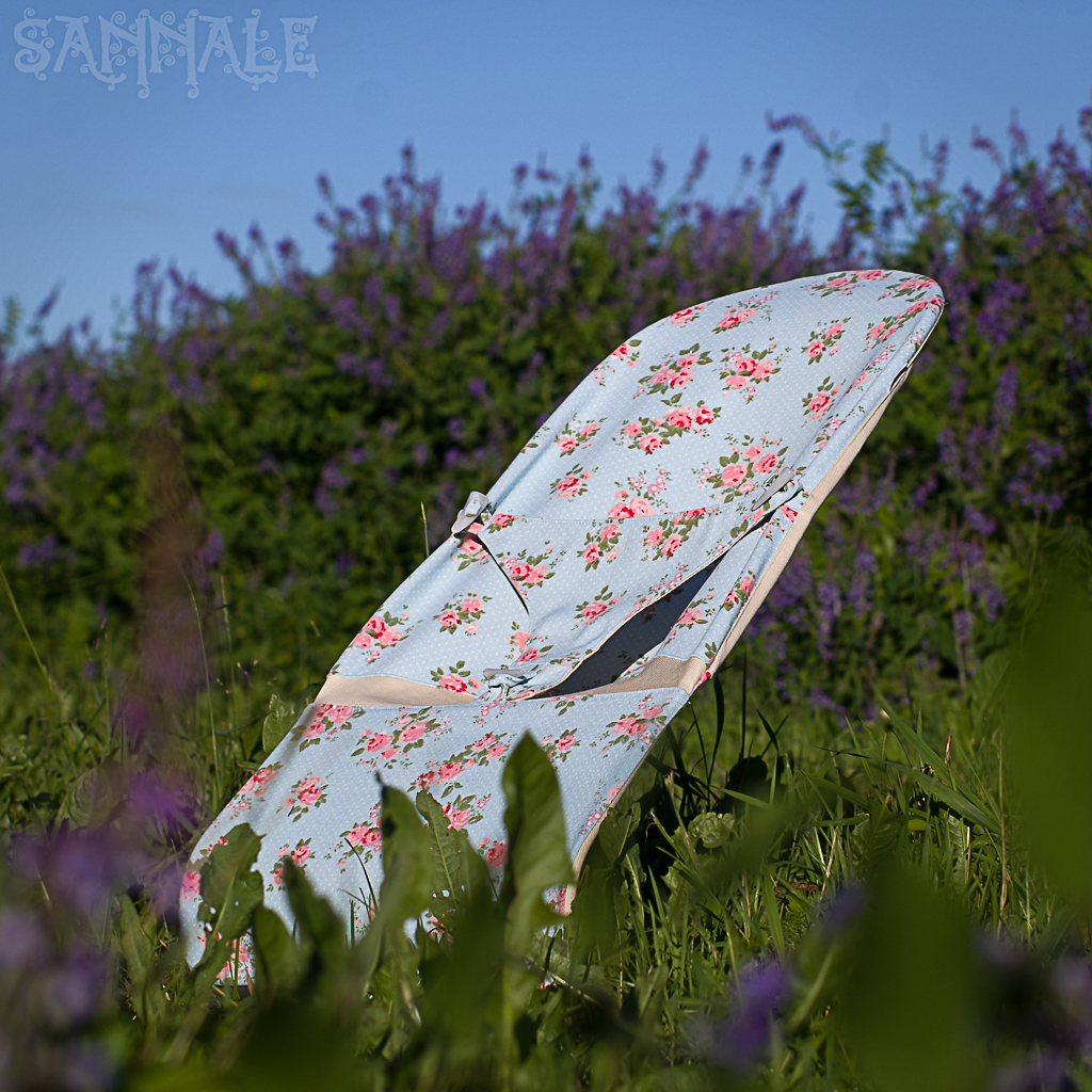 Sannale lamamistooli vahetuskate, loodud kasutamiseks koos Babybjörn lamamistooliga