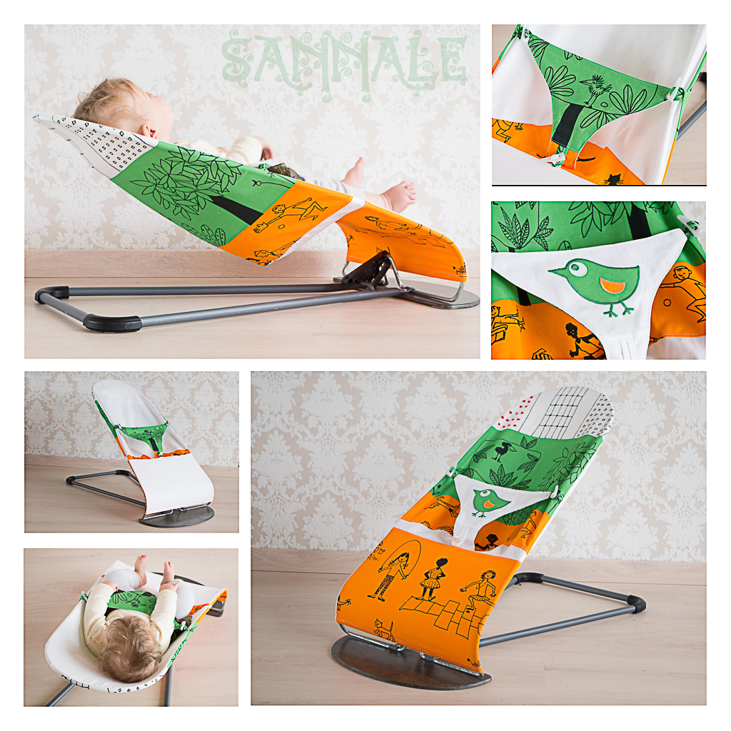 Sannale lamamistooli vahetuskate ,kasutamiseks koos Babybjörn lamamistooliga