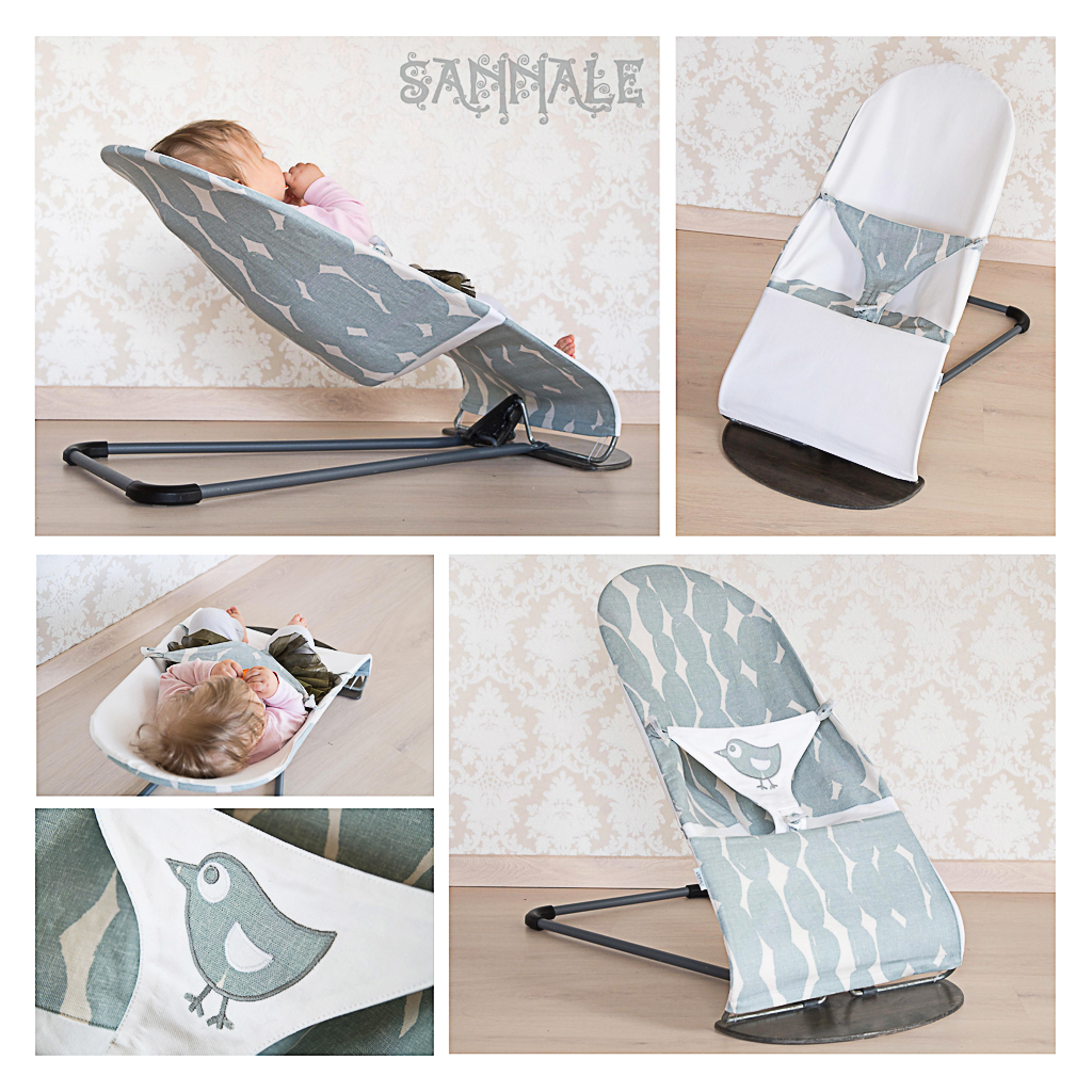Sannale lamamistooli vahetuskate ,kasutamiseks koos Babybjörn lamamistooliga
