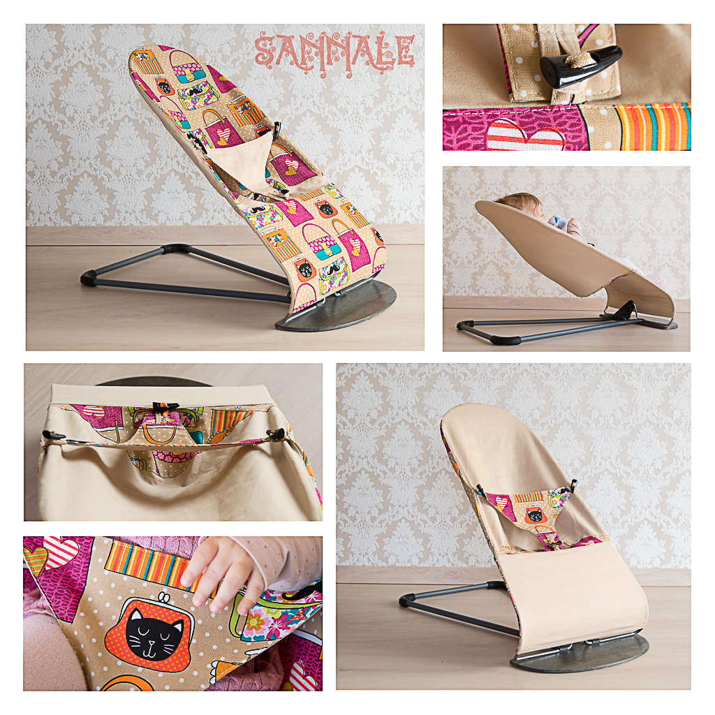 Sannale lamamistooli vahetuskate ,kasutamiseks koos Babybjörn lamamistooliga