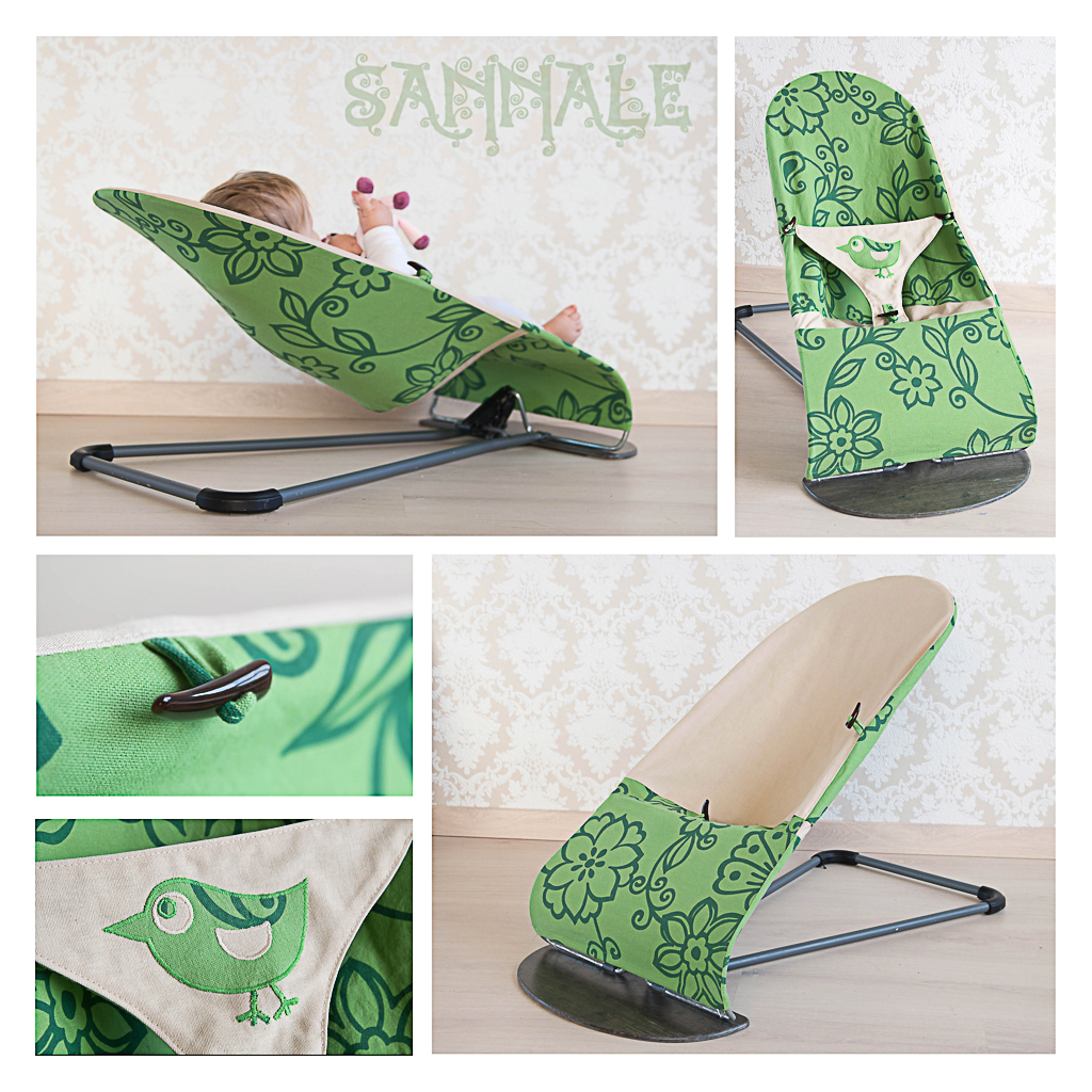 Sannale lamamistooli vahetuskate ,kasutamiseks koos Babybjörn lamamistooliga