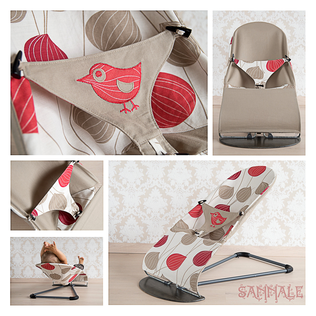 Sannale lamamistooli vahetuskate ,kasutamiseks koos Babybjörn lamamistooliga