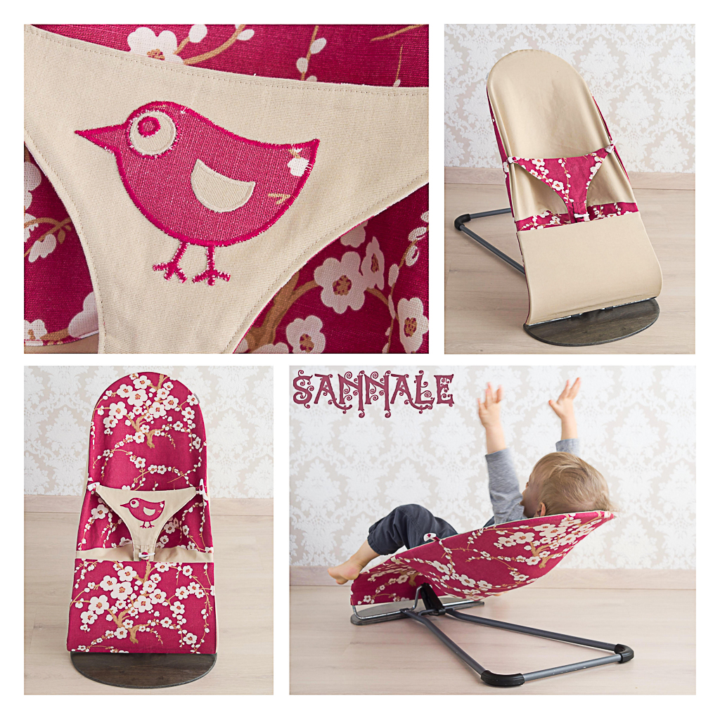 Sannale lamamistooli vahetuskate ,kasutamiseks koos Babybjörn lamamistooliga