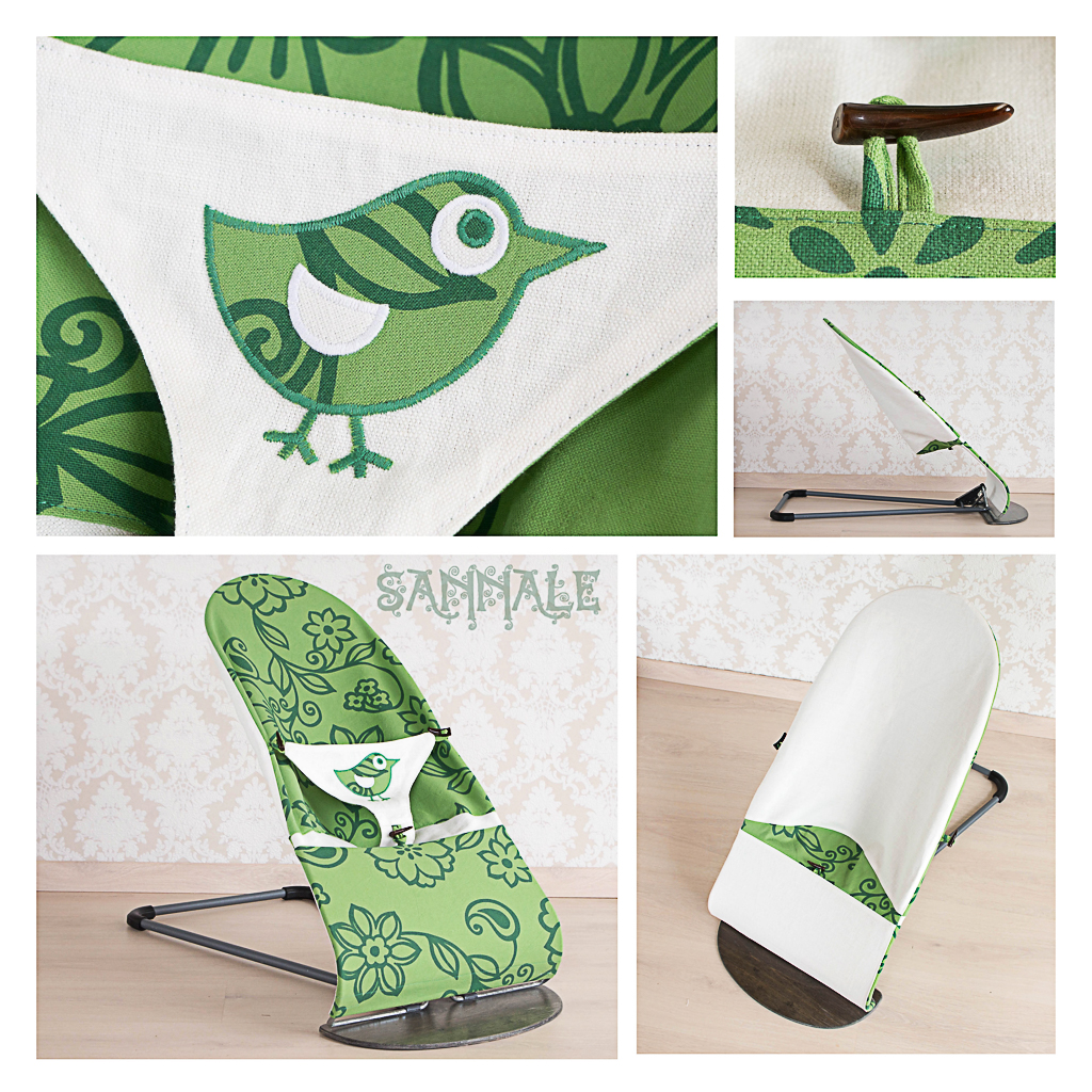 Sannale lamamistooli vahetuskate ,kasutamiseks koos Babybjörn lamamistooliga