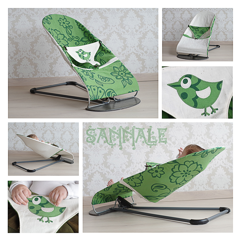 Sannale lamamistooli vahetuskate ,kasutamiseks koos Babybjörn lamamistooliga