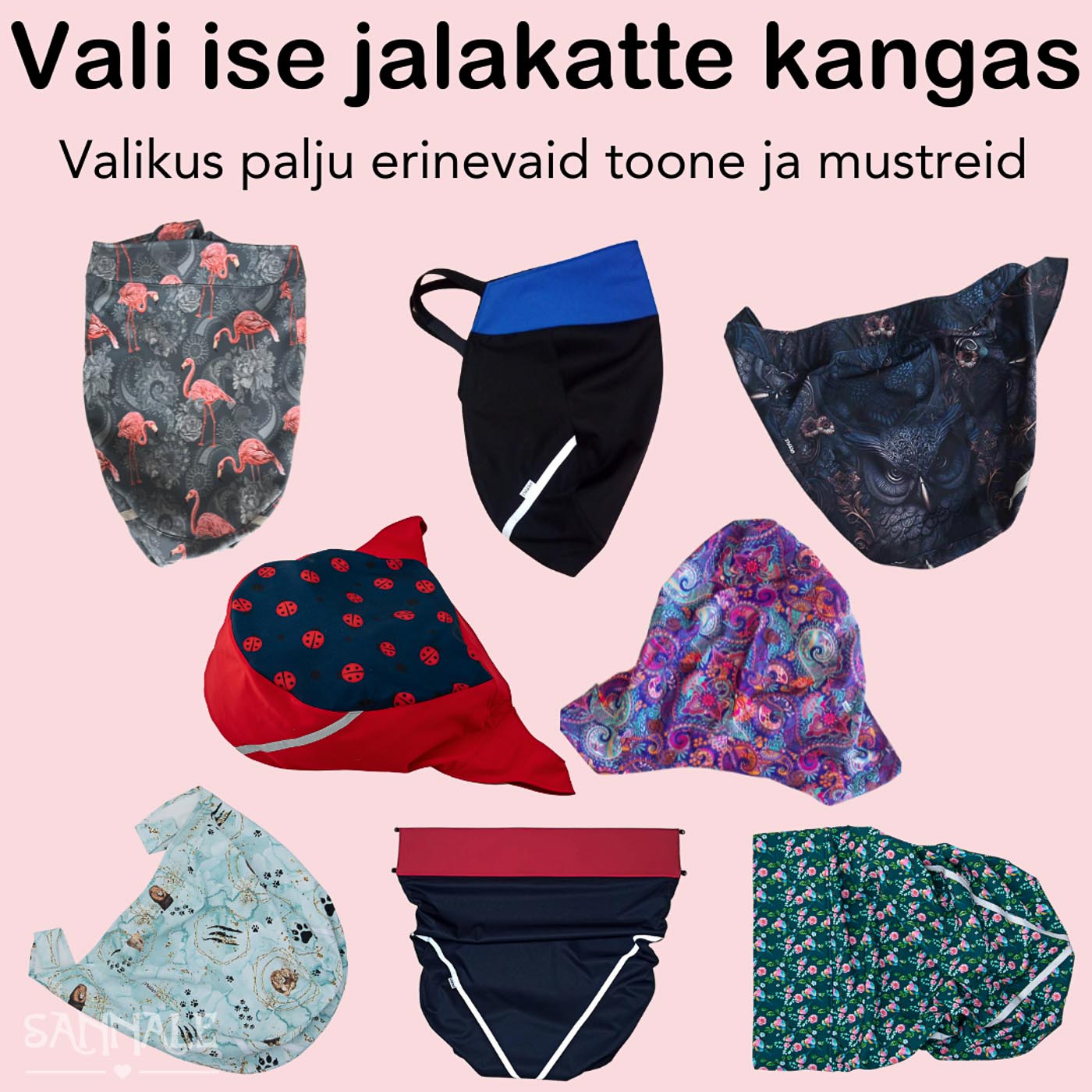 Sannale jalakate vali ise kangas