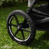 Sannale wheel covers designed for use with Thule Urban Glide 4 trolley