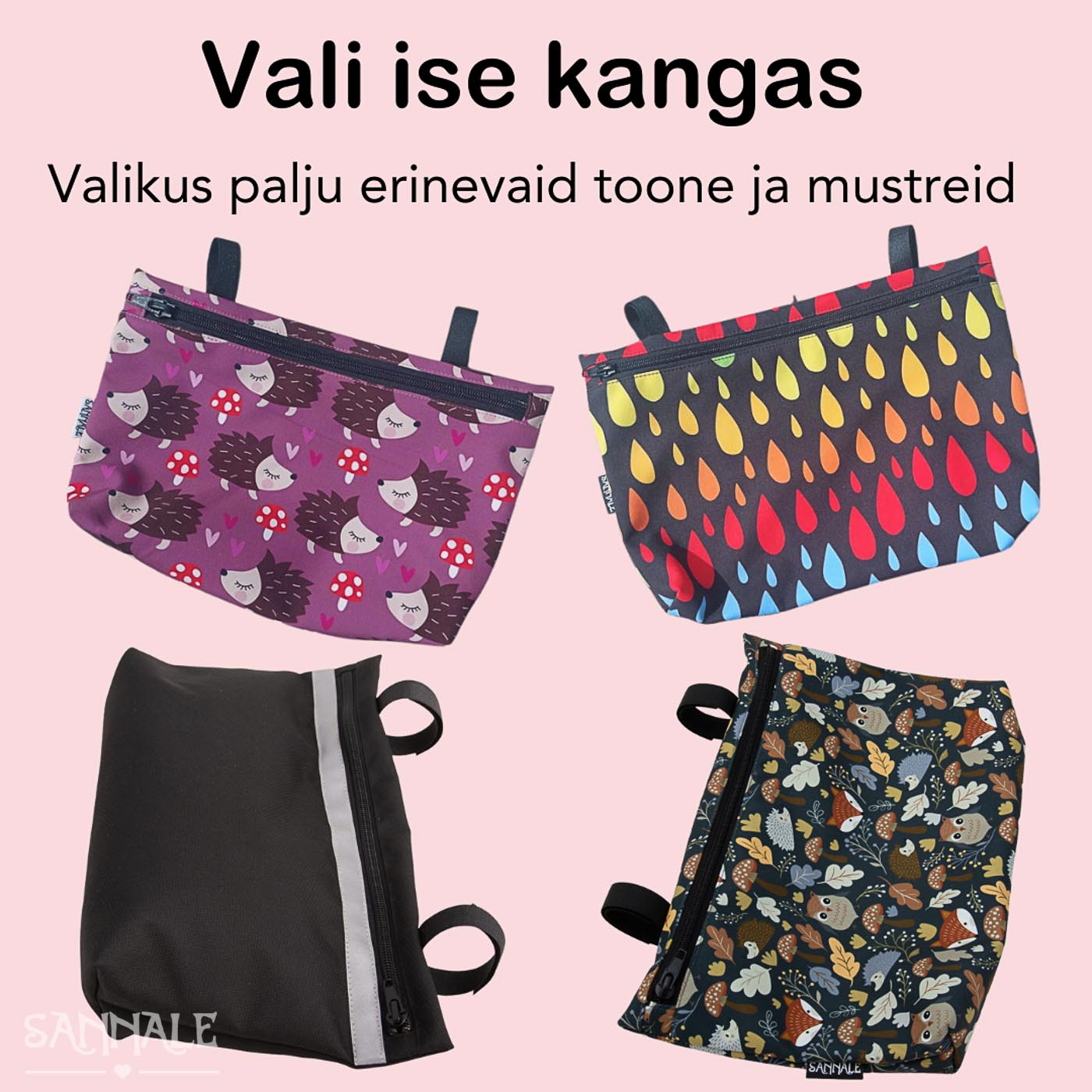 Vihmakile kott vali ise kangas