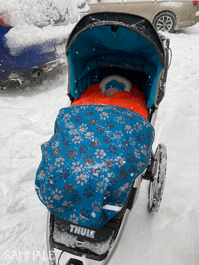 Sannale jalakate kasutamiseks koos Thule Urban Glide 2 või Urban Glide käruga