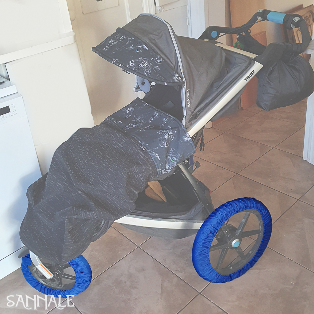 Trolley wheel covers for Sanna - Thule Urban Glide 2 trolley compatible model Trolley wheel covers for Sanna - Thule Urban Glide 2 trolley compatible model