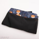 Foxes in blue edging + black foot part