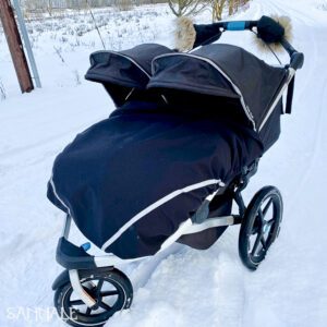 Sannale jalakate loodud kasutamiseks koos Thule Double käruga