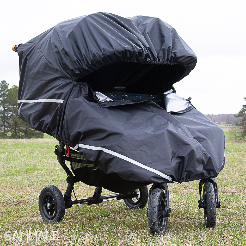 Sannale vihmakile Baby Jogger City Mini GT Double kärule
