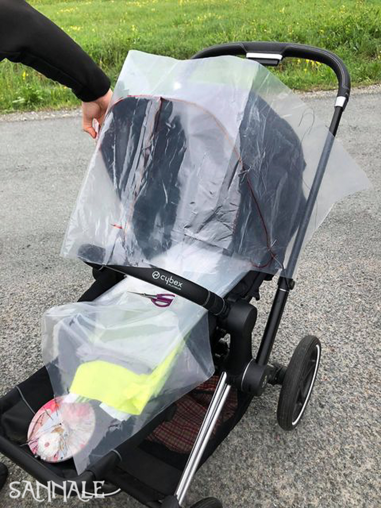 Sannale univeraalne käru kaarvarju pikendus