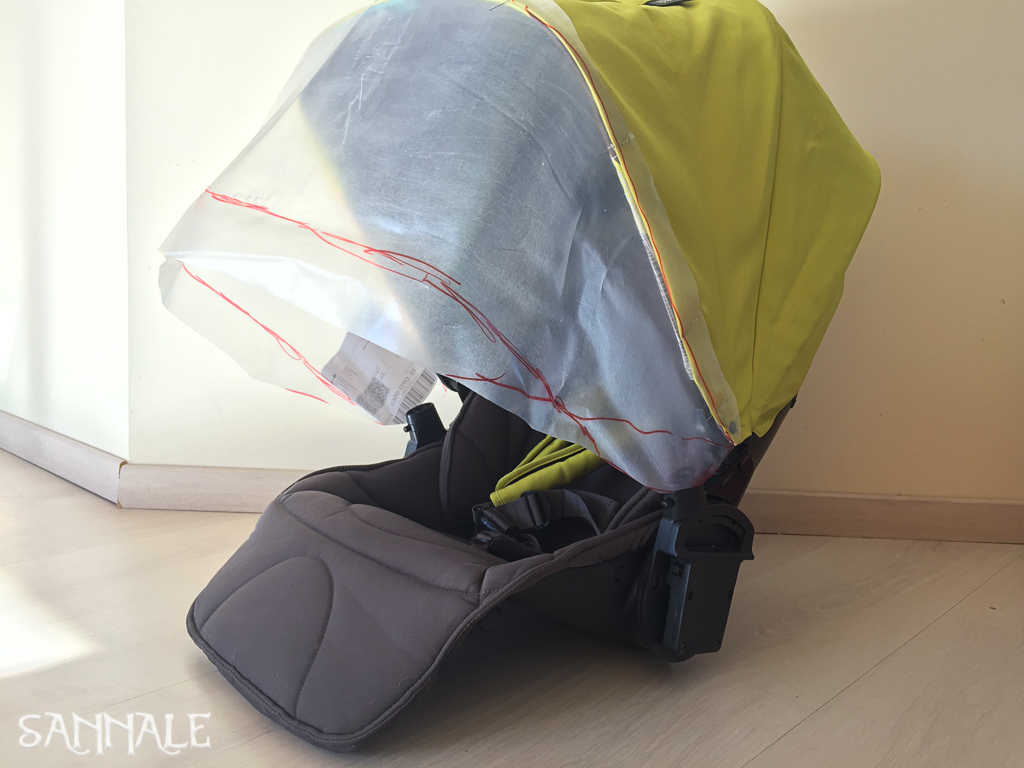 Sannale univeraalne käru kaarvarju pikendus