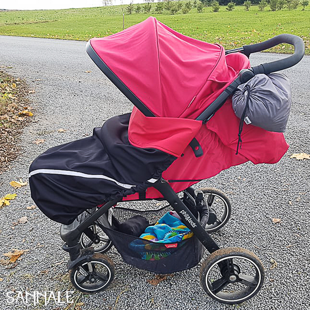 Sannale jalakate Phil&Teds Smart kärule-3