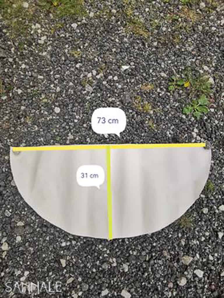 Sannale kaarvarju pikenduse mõõtmine