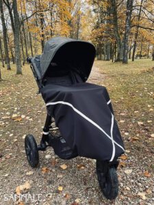 Sannale jalakate Baby Jogger Elite 2 jalutuskärule-3