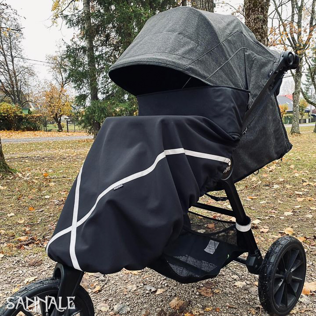 Sannale jalakate Baby Jogger Elite 2 jalutuskärule-3