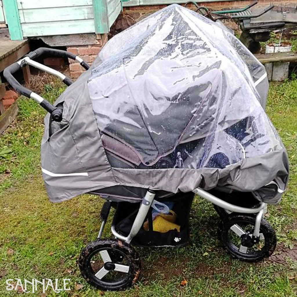 Sannale vihmakile Bumbleride Indie Twin kärule-1-3