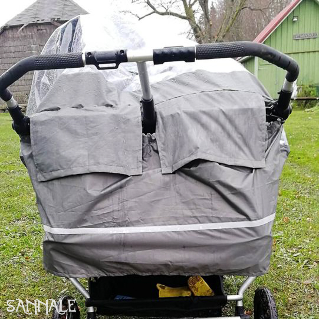 Sannale vihmakile Bumbleride Indie Twin kärule-1-3