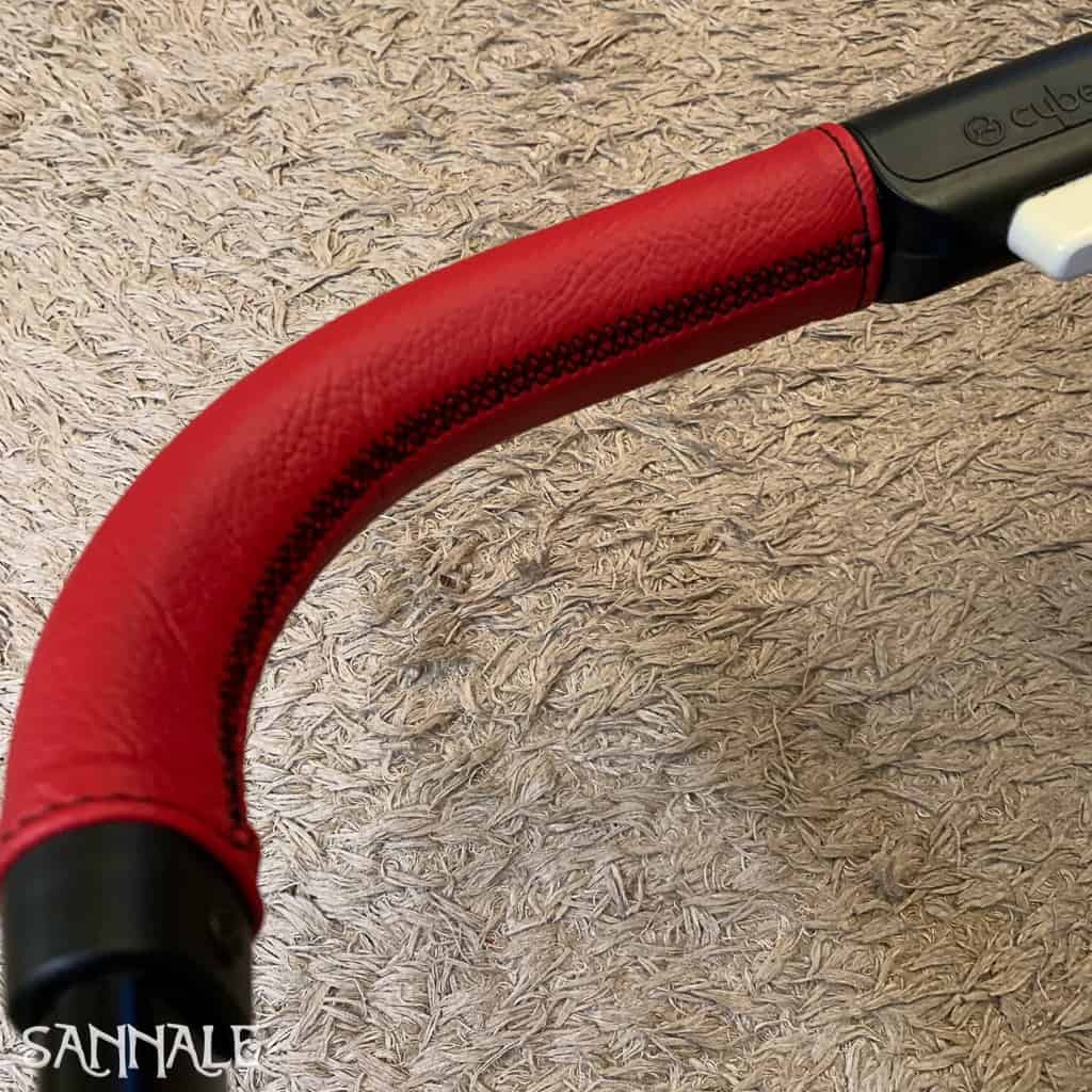 Sannale lükkesanga kate Baios S Lux kärule-3-2 Sannale kärulisade kunstahk punane veniv