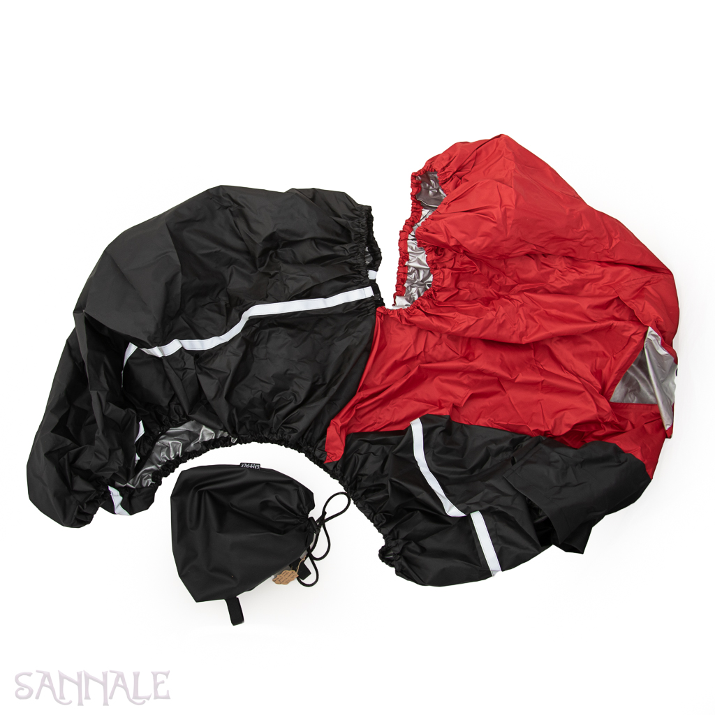 Sannale rain cover designed for use with Thule Urban Glide 2 trolley-1-4