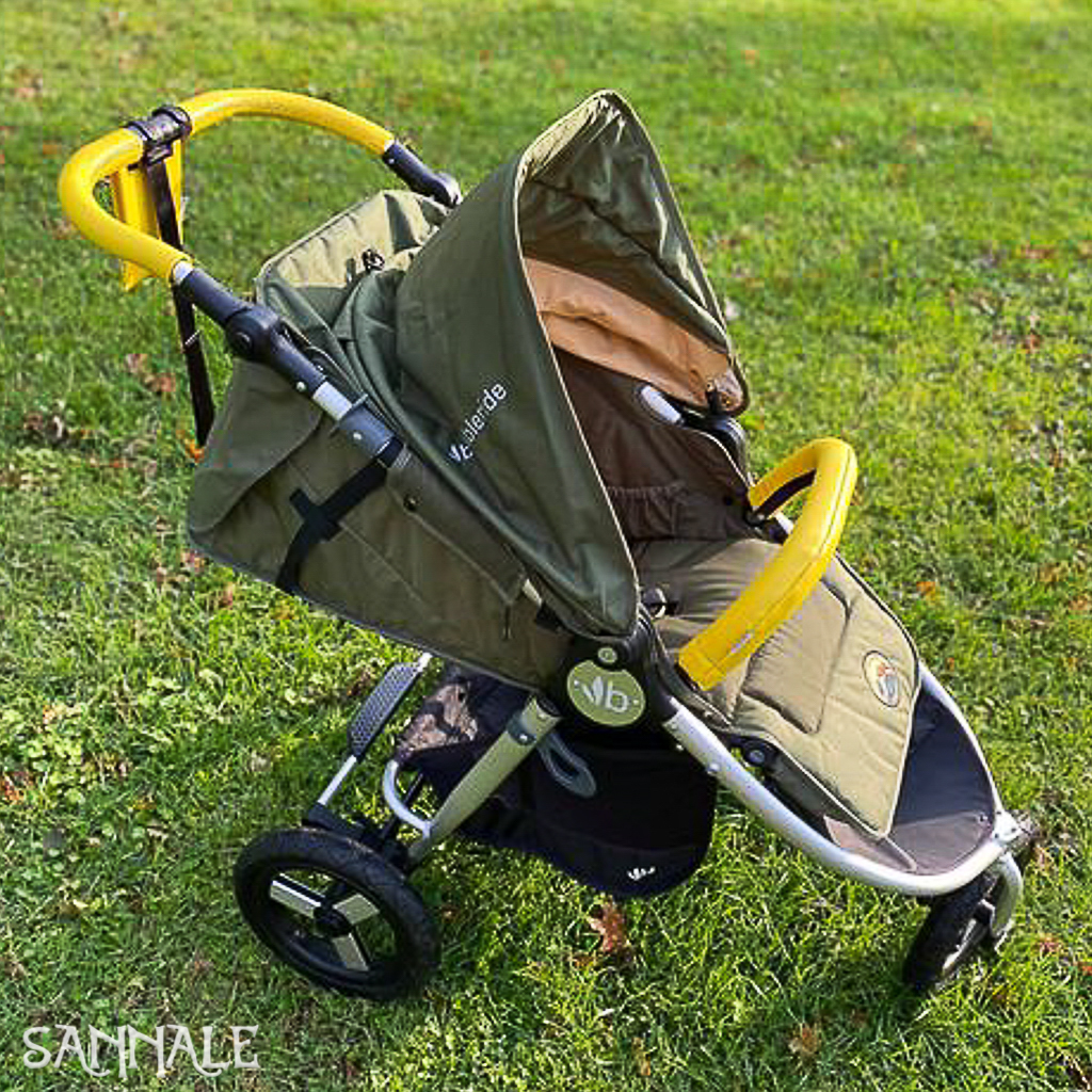 Sannale lükkesanga kat Bumbleride Indie ja Speed kärule