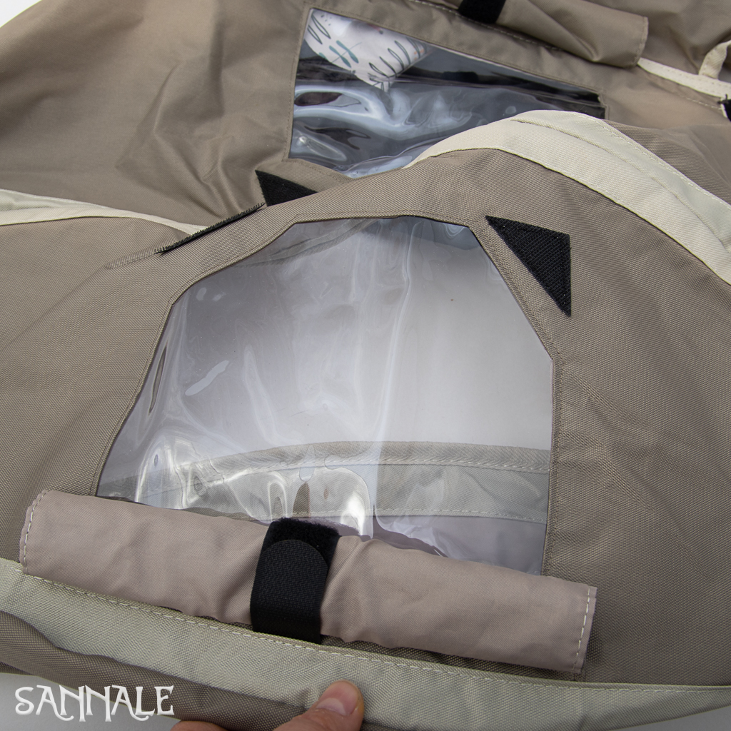 Window film replacement on Baby Jogger City Mini trolley-3 Window film replacement on Baby Jogger City Mini trolley-1