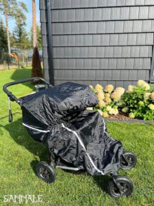 Sannale vihmakile Mountain Buggy Duet kärule-1-3