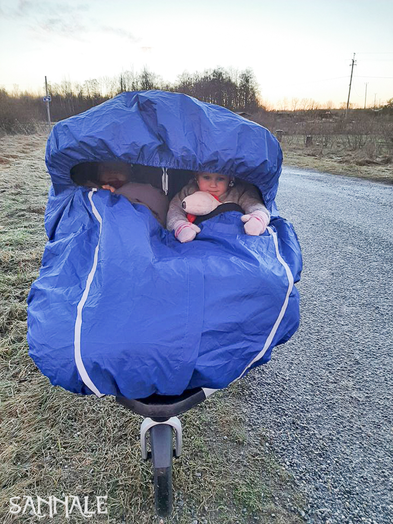 Sannale vihmakile Mountain Buggy Duet kärule-1