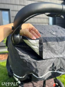 Sannale vihmakile Mountain Buggy Duet kärule-1-3