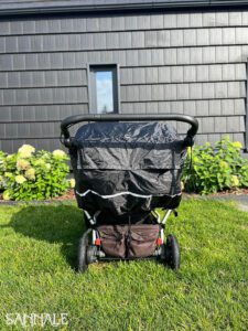 Sannale vihmakile Mountain Buggy Duet kärule-1-3