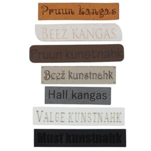 Leather tags material option-3