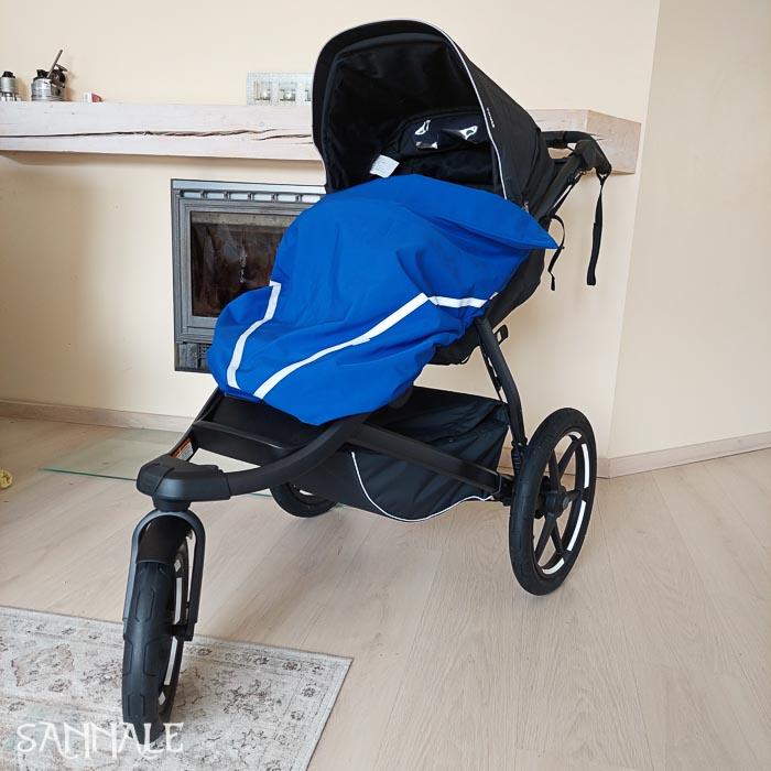 Sannale jalakate loodud kasutamiseks koos Thule Urban Glide 3 käruga