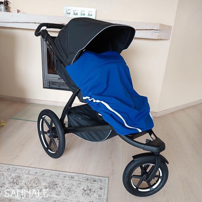 Sannale jalakate loodud kasutamiseks koos Thule Urban Glide 3 käruga