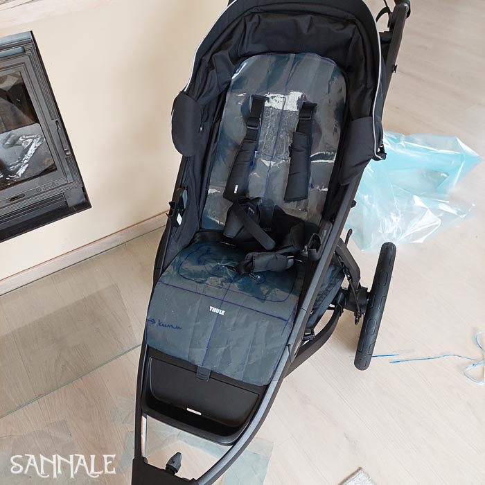 Sannale kärupehmendus loodud kasutamiseks koos hule Urban Glide 3 käruga