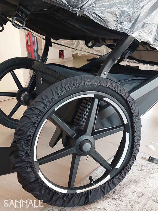 Sannale rattakatted loodud kasutamiseks koos Thule Urban Glide 3 Double käruga