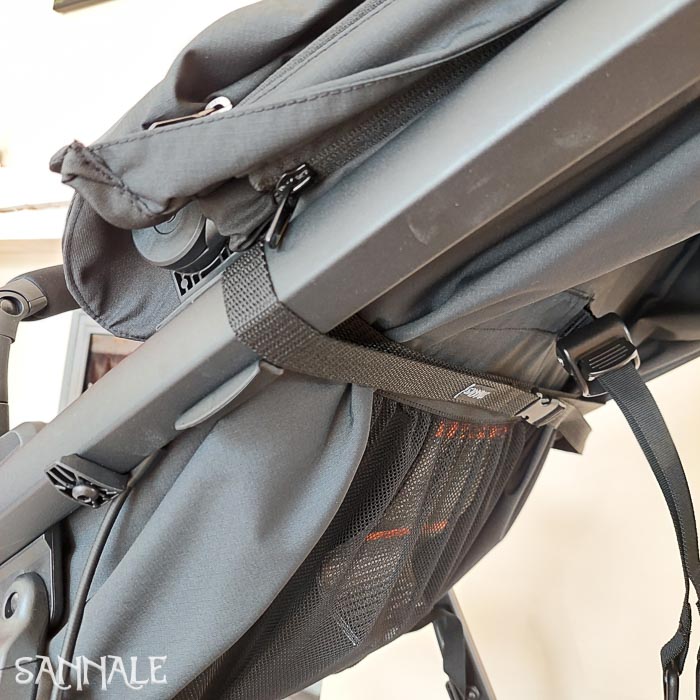 Sannale seljatoe tõstja loodud kasutamiseks koos Thule Urban Glide 3 käruga-4